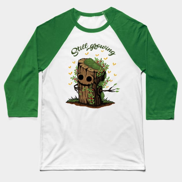 Still growing Baseball T-Shirt by Raluca Iov